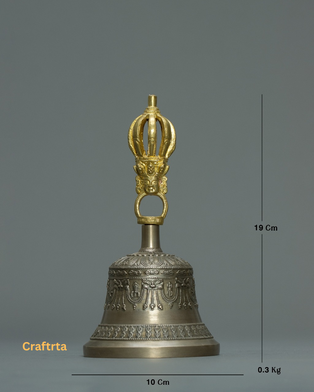 Tibetan Ritual Bell & Vajra Set