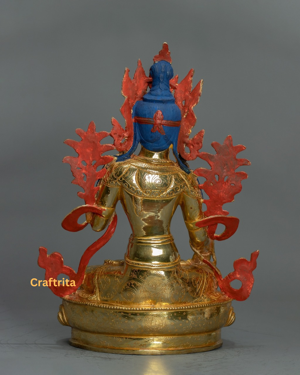 White Tara Statue – Handmade Tibetan Goddess of Longevity & Compassion | Spiritual Decor